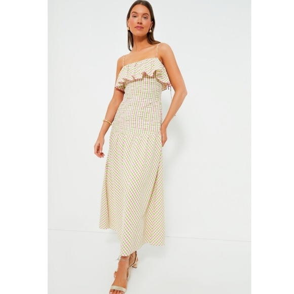 SAYLOR Watermelon Palomina Maxi Dress Size Large - Picture 9 of 9